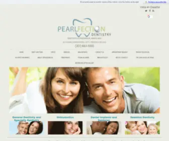 Pearlfectiondentistry.com(PearlFection Dentistry) Screenshot