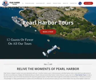 Pearlharbortours.com(Pearl Harbor Tours) Screenshot