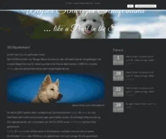 Pearlinthesun.de(Weißer Schweizer Schäferhund) Screenshot