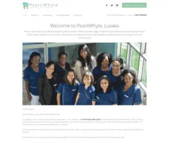 Pearliwhyte.com(PearliWhyte Dental Solutions) Screenshot