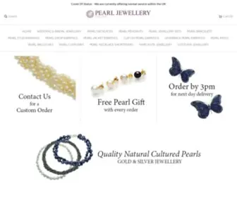 Pearljewelleryonline.com(Pearl Jewellery Online) Screenshot