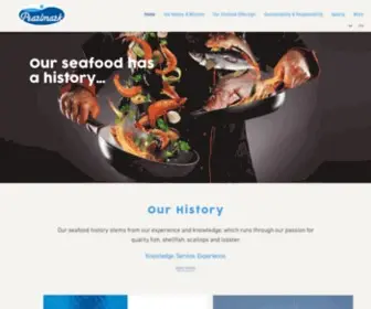 Pearlmarkfoods.com(Canadian fresh frozen fish) Screenshot