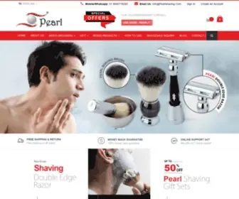 Pearlshaving.in(Best Razor for man) Screenshot