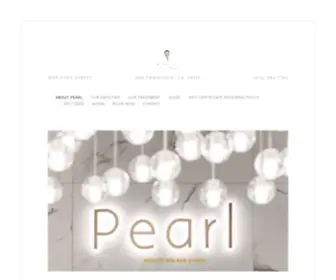 Pearlspasf.com(PEARL SPA) Screenshot