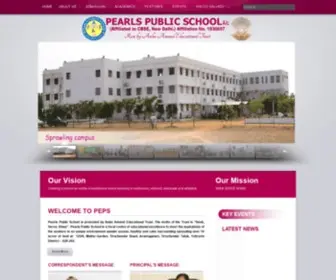 Pearlspublicschool.com(Pearls Public School) Screenshot