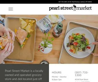 Pearlstmarketjh.com(Pearl St Market) Screenshot