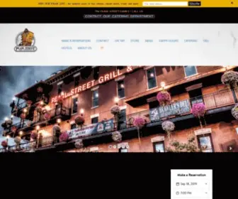 Pearlstreetgrill.com(Top Rated Brewpub in Buffalo) Screenshot