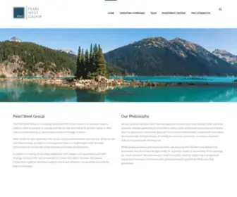 Pearlwestgroup.com(Private Investment Company) Screenshot