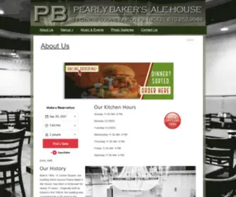 Pearlybakers.net(Pearly Baker’s) Screenshot