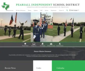 Pearsallisd.org(Pearsall Independent School District) Screenshot
