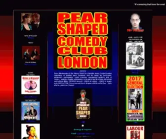 Pearshapedcomedy.com(PEAR SHAPED COMEDY CLUB) Screenshot