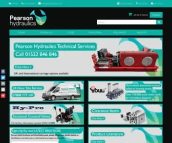 Pearson-HYDS.co.uk(Pearson Hydraulics) Screenshot