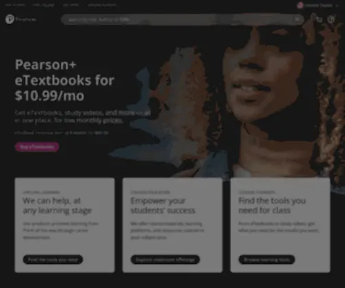 Pearson.com(The World’s Leading Education Provider) Screenshot