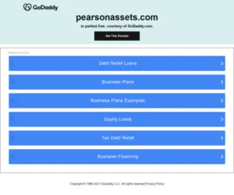 Pearsonassets.com(Pearson Assets Inc) Screenshot