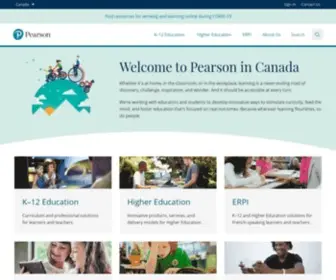 Pearsoncanada.ca(Pearson Canada) Screenshot