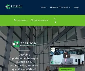 Pearsoncp.com(Inicio) Screenshot