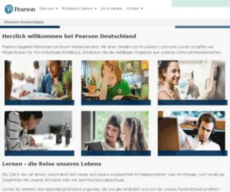 Pearsoned.de(Pearsoned) Screenshot