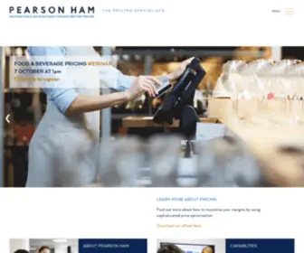 Pearsonham.com(Pearson Ham) Screenshot