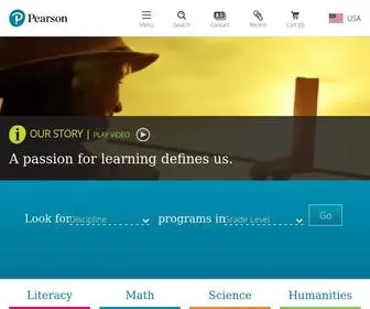 Pearsonschool.com(Savvas Learning Company (formerly Pearson K12 Learning)) Screenshot
