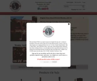 Pearsonswine.com(Pearson's Wine & Spirits) Screenshot