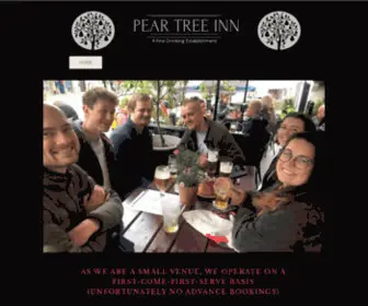 Peartreeinnnorwich.com(Pear Tree Inn) Screenshot