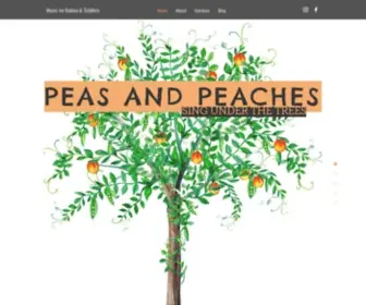 Peasandpeaches.com(Peas and Peaches) Screenshot