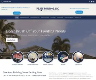 Peasepainting.net(Pease Painting) Screenshot