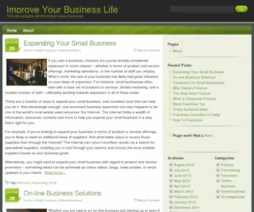 Peautyfute.com(Improve Your Business Life) Screenshot
