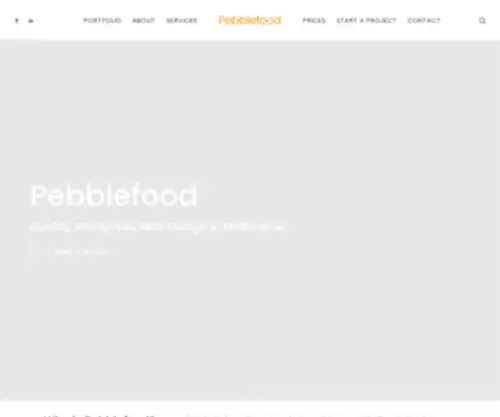 Pebblefood.com.au(Pebblefood) Screenshot