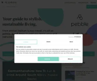 Pebblemag.com(Sustainable lifestyle and green living) Screenshot