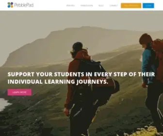 Pebblepad.co.uk(The Learning Journey Platform) Screenshot