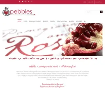 Pebblesandpomegranateseeds.com.au(Food Travel & Lifestyle Blog) Screenshot