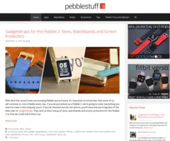 Pebblestuff.io(Apps, watchfaces and more for your Pebble Time) Screenshot