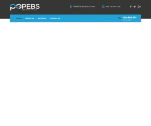 Pebs.com.au(Media and SEO Specialists) Screenshot