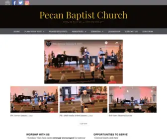 Pecan.church(Serving the Savior and our community since 2011) Screenshot