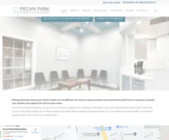 Pecanparkdentistry.com(Pecan Park Family Dentistry) Screenshot