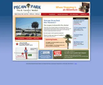 Pecanpark.net(Jacksonville, FL Flea Market) Screenshot