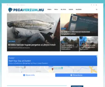 Pecaverzum.hu(Pecaverzum) Screenshot