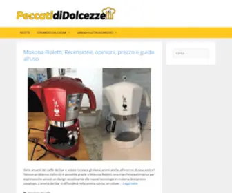 Peccatididolcezze.it(Ricette facili e veloci) Screenshot