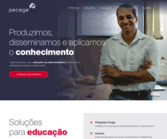 Pecege.com(Instituto Pecege) Screenshot