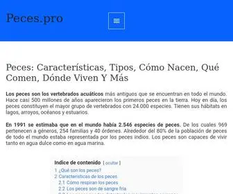 Peces.pro(Características) Screenshot