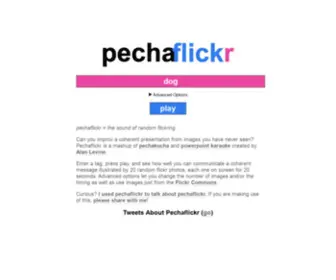 Pechaflickr.net(Pechaflickr) Screenshot