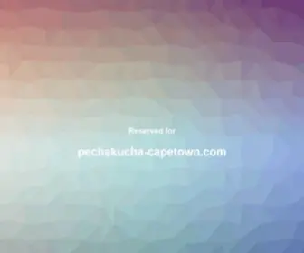 Pechakucha-Capetown.com(Pechakucha Capetown) Screenshot