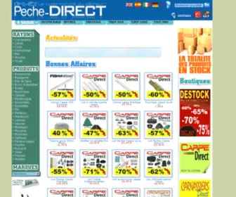 Peche-Direct.com(Vente peche) Screenshot