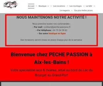 Peche-Passions.fr(Pêche) Screenshot