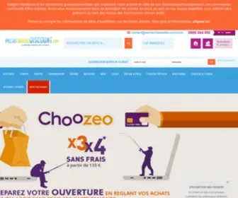 Pechechassediscount.com(Vente d'articles de pÃªche Ã  prix rÃ©duits) Screenshot