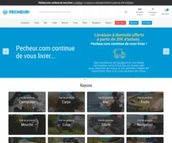 Pecheur.com(Pêche) Screenshot