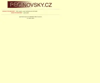Pecinovsky.cz(Pecinovsky) Screenshot