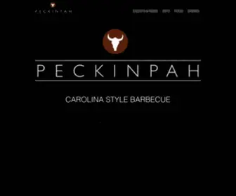 Peckinpahbbq.com(CAROLINA STYLE BBQ) Screenshot
