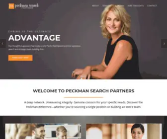 Peckmansearchpartners.com(PS Partners) Screenshot